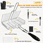 Stainless Steel BBQ Tool Set